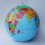 Interkart Pelota de Playa Hinchable con Globo político, 40 cm, español
