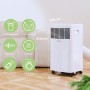 Comfee Aire Acondicionado Portátil Silencioso, 5000BTU/1200 Frigorías, 3 en 1, Bajo Consumo, Refrigeración, ventilación y