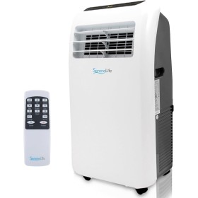 SereneLife Aire Acondicionado Portátil, 12.000 BTU, Móvil, Calefactor, Silencioso, Deshumidificador, Ventilador, Kit Escape