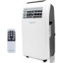SereneLife Aire Acondicionado Portátil, 12.000 BTU, Móvil, Calefactor, Silencioso, Deshumidificador, Ventilador, Kit Escape
