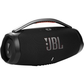 JBL Boombox 3 Bocina Portátil Bluetooth, 180W de Potencia, Reproducción 24 Horas, Resistente al Agua y Polvo IP67 - Negro