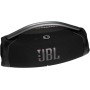 JBL Boombox 3 Bocina Portátil Bluetooth, 180W de Potencia, Reproducción 24 Horas, Resistente al Agua y Polvo IP67 - Negro