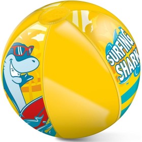 Mondo Toys - SURFING SHARK Beach Ball - Balón de playa y agua – Pelota Hinchable ø 50 cm - Ideal para niño/niña - 16921