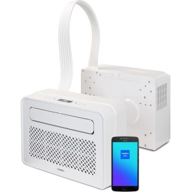 MEDION Smart Split Aire Acondicionado Caravana P502 (5000 BTU, 3 en 1, Refrigeración, Deshumidificación, Ventilador, hasta 12