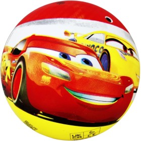 Disney Cars - Balón Bioball de 18 cm para balonmano, playa, jardín