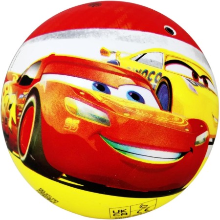 Disney Cars - Balón Bioball de 18 cm para balonmano, playa, jardín