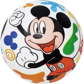 Disney Mickey Mouse - Balón Bioball para balonmano, playa, jardín, 17 cm