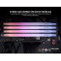 Timetec Pinnacle Konduit RGB DDR4 3600MHz Desktop Gaming Módulo de Memoria RAM - Blanco (3600MHz 16GB)