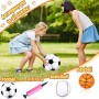 PIUMOJ - Pelota de Playa Inflable para Juegos de Agua, Globos de Playa, Globos de fútbol, Voleibol, Baloncesto, Béisbol, Globos