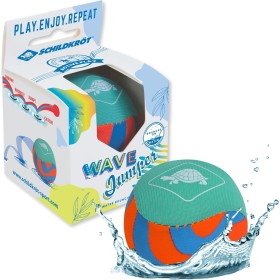 Schildkröt Funsports Wave Jumper, la Pelota Que Rebota en la Superficie del Agua, Ø55mm, Gran Diversión para la Piscina, Mar,