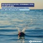 Schildkröt Funsports Wave Jumper, la Pelota Que Rebota en la Superficie del Agua, Ø55mm, Gran Diversión para la Piscina, Mar,