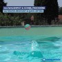 Schildkröt Funsports Wave Jumper, la Pelota Que Rebota en la Superficie del Agua, Ø55mm, Gran Diversión para la Piscina, Mar,