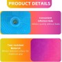 OSDUE Bola Arcoiris Pelota De Inflable, Pelotas de PVC Juguete Infantil Pelota Hinchable, Pelota de Playa de 8.6 Pulgadas
