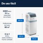 De'Longhi Pinguino Compact PAC ES72 YOUNG Aire Acondicionado Portátil 8.300 BTU/h, 2,1 kW, hasta 60m³, Función Deshumidificador