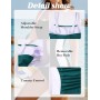 Vijamiy Bañador Muje Reductor Vientre Plano Push Up Sexy Bañador Bloqueo de Colores One Piece Swimsuit para Piscinas de Playa