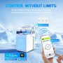 Aire Acondicionado Portátil, 800ML Mini Enfriador de Aire Portátil con Control de Aplicación, 5 en 1 USB Recargable con 6 Cajas