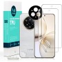 Ibywind 2 Piezas Protector Pantalla para Realme 14 Pro 5G 6,77"+1 Pieza Protección Cámara+1 Pieza Protección Trasera Fibra