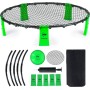 Dunlop Spyderball - Incluye Pelota, Bomba y Bolsa de Viaje - MAX. 4 Jugadores - Apto para Spikeball