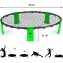 Dunlop Spyderball - Incluye Pelota, Bomba y Bolsa de Viaje - MAX. 4 Jugadores - Apto para Spikeball