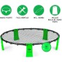 Dunlop Spyderball - Incluye Pelota, Bomba y Bolsa de Viaje - MAX. 4 Jugadores - Apto para Spikeball