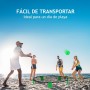 Dunlop Spyderball - Incluye Pelota, Bomba y Bolsa de Viaje - MAX. 4 Jugadores - Apto para Spikeball