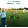 Dunlop Spyderball - Incluye Pelota, Bomba y Bolsa de Viaje - MAX. 4 Jugadores - Apto para Spikeball