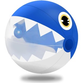 GODR7OY Bolas de agua inflables de tiburón, bolas de agua grandes, transparentes, juguetes de playa para niños y adultos,