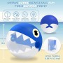 GODR7OY Bolas de agua inflables de tiburón, bolas de agua grandes, transparentes, juguetes de playa para niños y adultos,