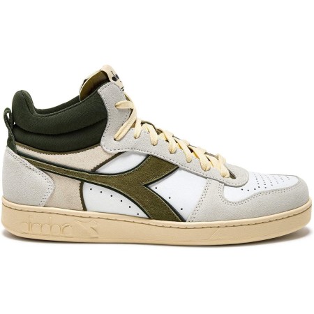 Diadora Magic Basket Demi Cut Suede Leather, Zapatillas de Gimnasio Unisex Adulto