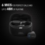 JBL Tune Flex 2, Auriculares inalámbricos Bluetooth y cancelación de Ruido. Autonomía de hasta 48 hrs, IP54 Resistentes al Agua