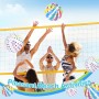 Pelotas de Playa, Glovios 6 Piezas Pelotas Piscina, Fútbol Inflable, Pelota Playa Inflable para Juguetes de Playa Verano Piscina