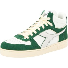 Diadora Magic Basket Demi Cut Suede Leather, Zapatillas de Gimnasio Unisex Adulto