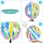 Pelotas de Playa, Glovios 6 Piezas Pelotas Piscina, Fútbol Inflable, Pelota Playa Inflable para Juguetes de Playa Verano Piscina