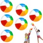 HTTDSLF 6 Piezas Pelota de Playa Hinchable Beach, PPelota Hinchable Paneles Colores, PPelota Playa Inflable para Juguetes de