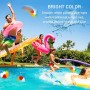 HTTDSLF 6 Piezas Pelota de Playa Hinchable Beach, PPelota Hinchable Paneles Colores, PPelota Playa Inflable para Juguetes de