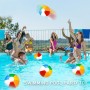 HTTDSLF 6 Piezas Pelota de Playa Hinchable Beach, PPelota Hinchable Paneles Colores, PPelota Playa Inflable para Juguetes de
