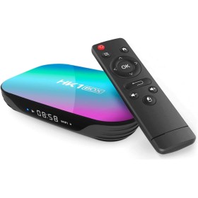 Sofobod HK1 Box Smart TV Box Android 9.0, 4GB RAM 32GB ROM, with Amlogic S905X3 Quad Core 64bit Cortex-A55, GPU G31 MP2, 2.4G/5G