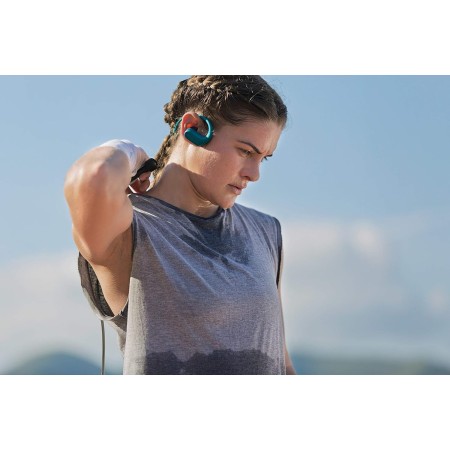 Sony NWWS413 Walkman - Reproductor MP3 bluetooth USB deportivo (4 GB, resistente al agua salada y altas temperaturas), Batería,