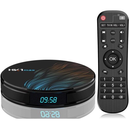 Sofobod HK1 MAX Smart Android 10.0 TV Box, 4GB RAM 64GB ROM, 2.4G/5G Dual WiFi, BT4.0, H.265 Decoding HD 4K Set Top Box:HK1 MAX