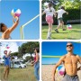 AIEX 10 Piezas 40 cm Pelotas de Playa Inflables a Granel, Pelotas de Playa Fiesta de Playa Juguetes para Niños Adultos Fiesta de