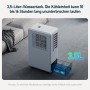 OKYUK Aire acondicionado portátil - Función 3 en 1: Aire acondicionado, deshumidificador, ventilador - Ahorro de energía de 150