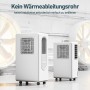OKYUK Aire acondicionado portátil - Función 3 en 1: Aire acondicionado, deshumidificador, ventilador - Ahorro de energía de 150