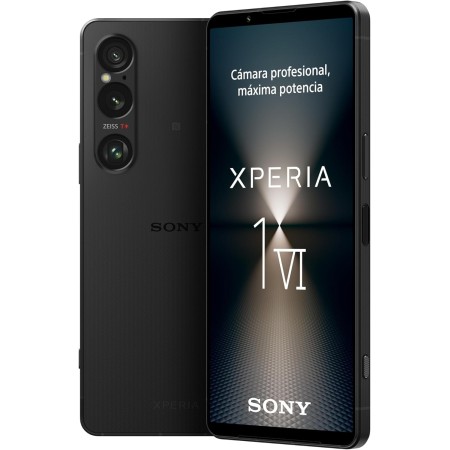 Sony Xperia 1 Vi 6.5" 19.5:9 FHD+ HDR OLED, 120Hz Refresh Rate, Lente Triple, 3.5 mm Audio Jack, Android 14, SIM Libre, 12GB