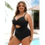 heekpek Bañador Mujer Talla Grande Bañadores Mujer Reductores Cuello en V Trajes de Baño Una Pieza Vientre Plano Bañadores