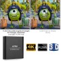 MYPIN Reproductor Multimedia 4K, Media Player con Control Remoto para Disco Duro de 8TB/Unidad USB/Tarjeta TF/H.265 MP4 PPT MKV