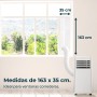 Cecotec Acople Cubierta Aislante Universal de Ventanas o Puertas Correderas para Aire Acondicionado Portátil 210x90cm. 100%