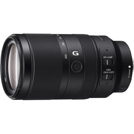 Sony E 70-350 mm f/4.5-6.3 G OSS | APS-C, Super objetivo telezoom (SEL70350G)