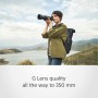 Sony E 70-350 mm f/4.5-6.3 G OSS | APS-C, Super objetivo telezoom (SEL70350G)