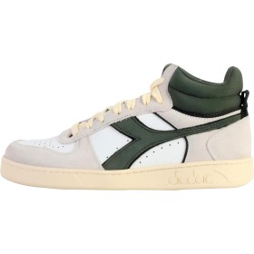 Diadora Magic Basket Demi Cut Suede Leather, Zapatillas de Gimnasio Unisex Adulto