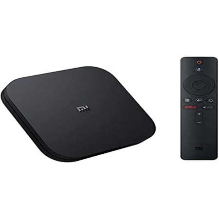 Xiaomi Mi Box S (versión de EU) Reproductor de Medios 4K Ultra HD con Control Remoto Asistente de Google, Bluetooth, HDMI 4K